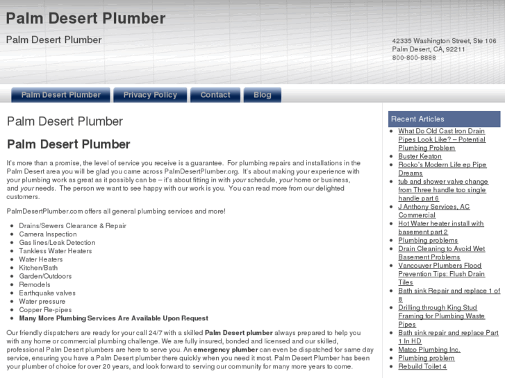 www.palmdesertplumber.org