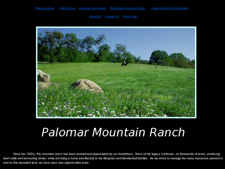 www.palomarmountainranch.net