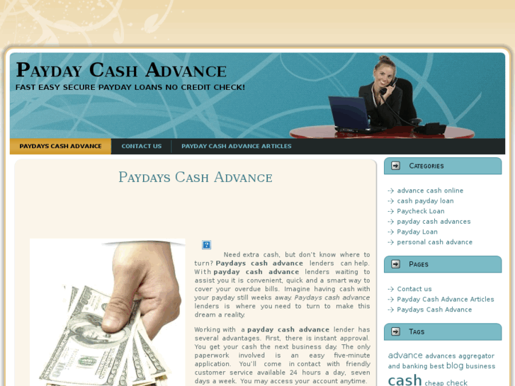 www.paydayscashadvance.com