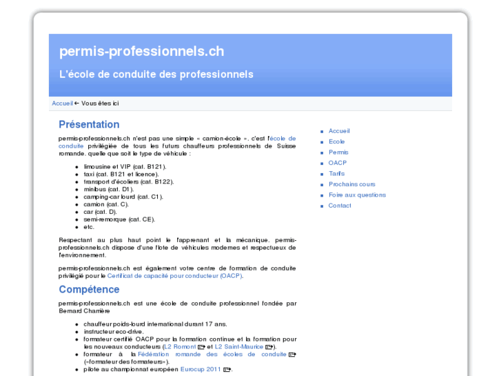 www.permis-professionnel.com