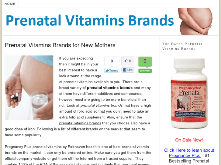 www.prenatalvitaminsbrands.org