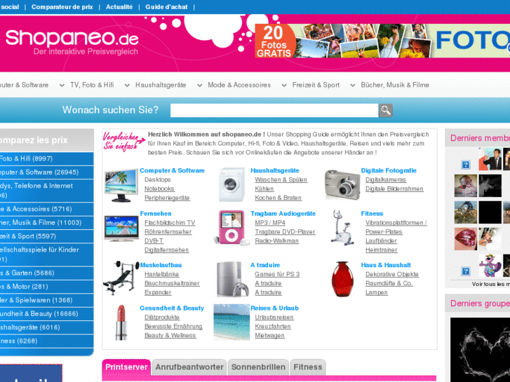 www.shopaneo.de