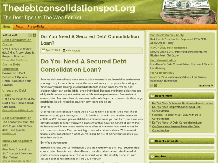 www.thedebtconsolidationspot.org