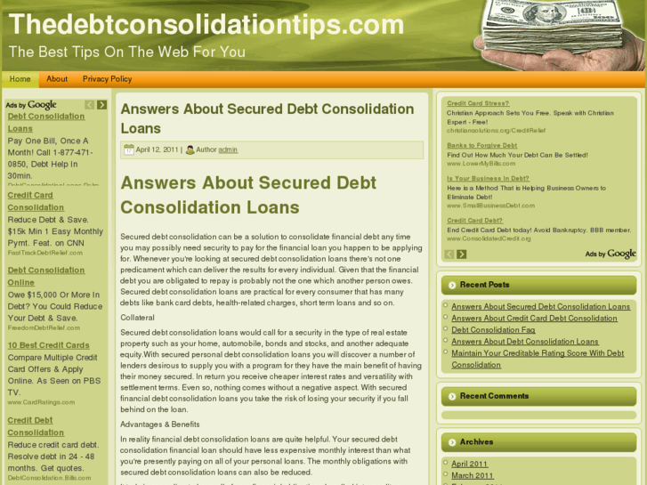 www.thedebtconsolidationtips.com