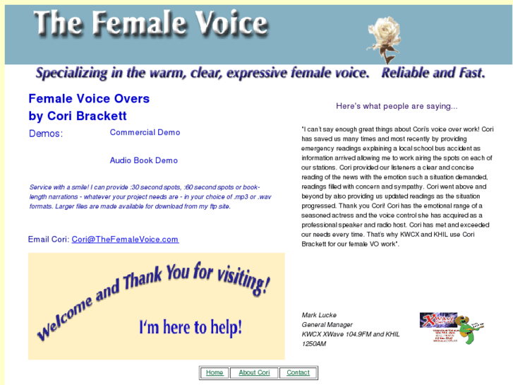 www.thefemalevoice.com