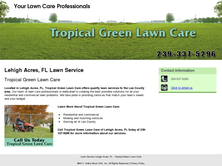 www.tropicalgreenlawncare.com