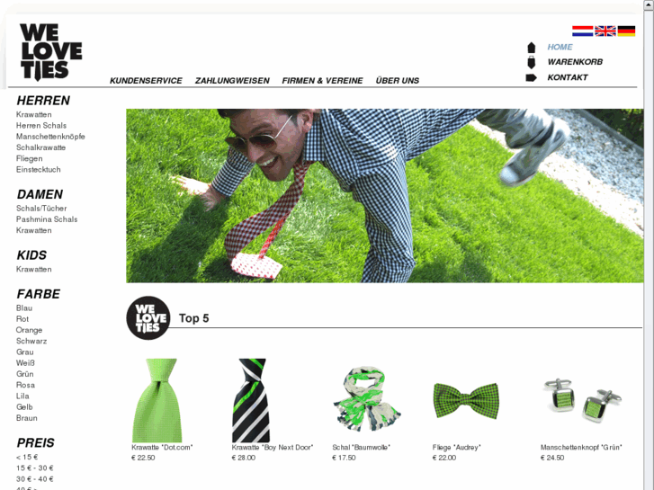 www.weloveties.de