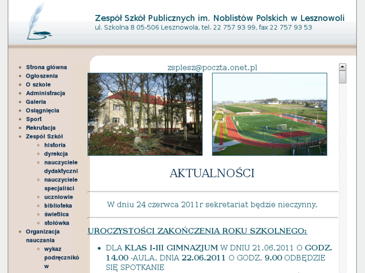 www.zsplesznowola.pl