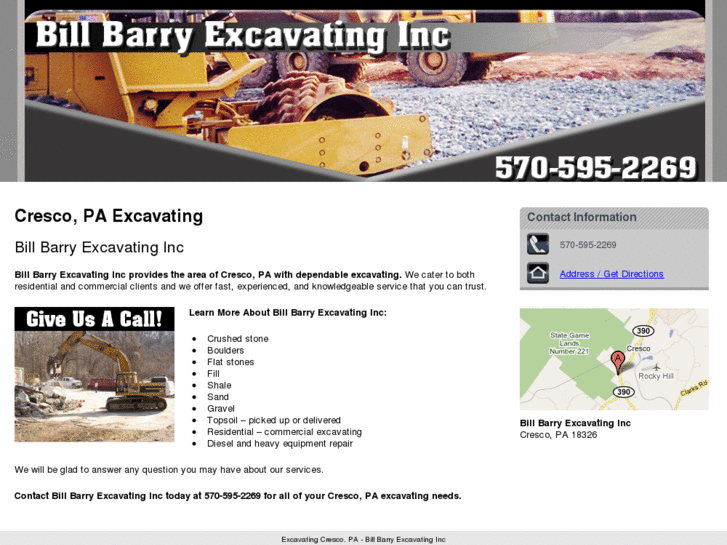 www.billbarryexcavating.com