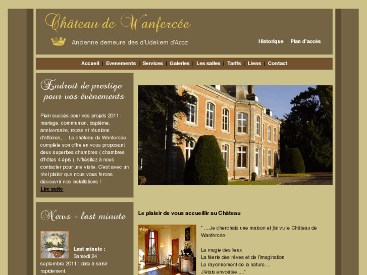 www.chateaudewanfercee.com