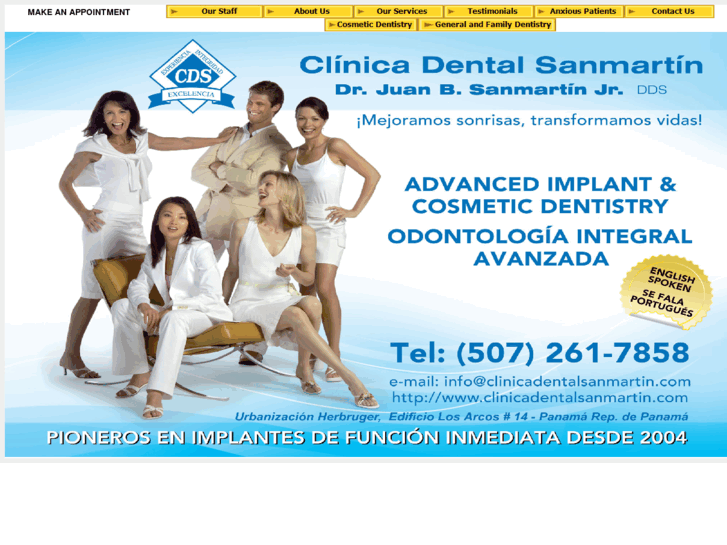 www.clinicadentalsanmartin.com