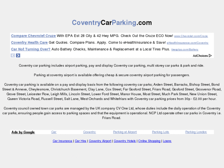 www.coventrycarparking.com