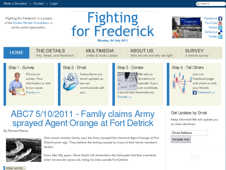 www.fightingforfrederick.com