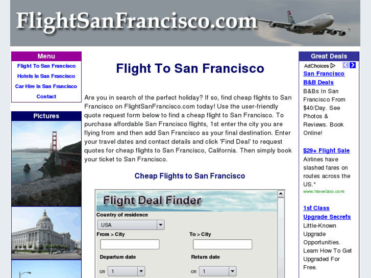 www.flightsanfrancisco.com