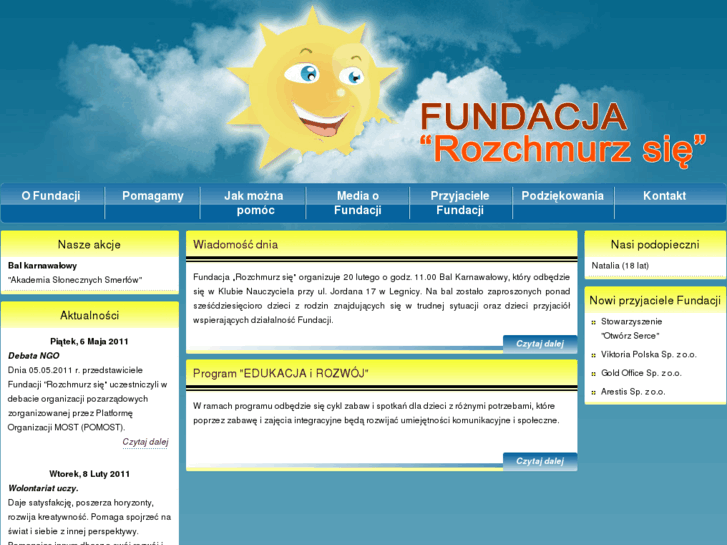 www.fundacjarozchmurzsie.org