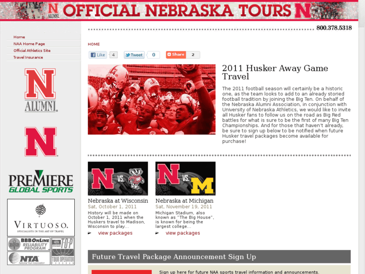 www.huskersportstravel.com