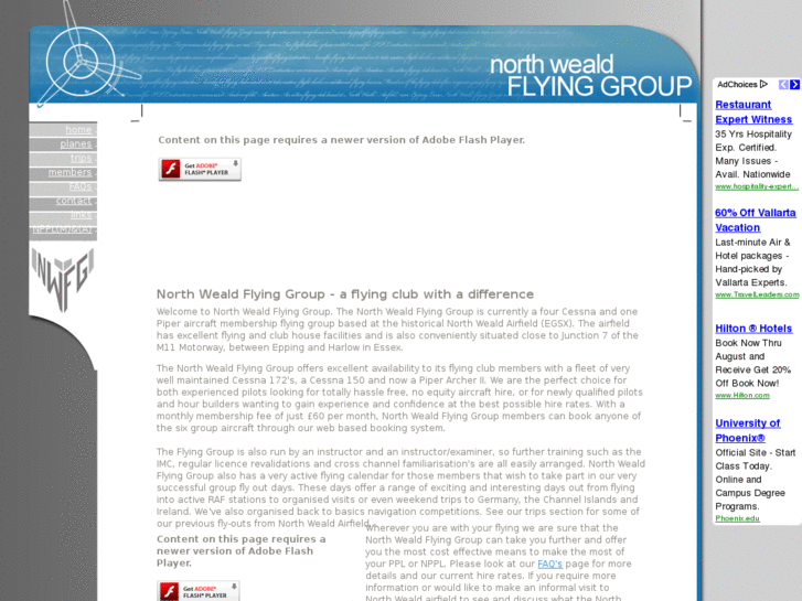 www.northwealdflyinggroup.co.uk