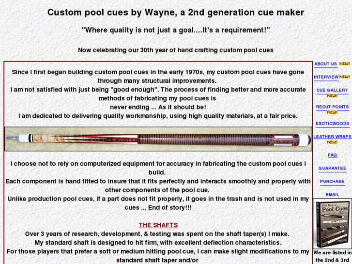 www.waynecustomcues.com