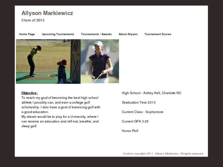 www.allysonmgolf.com