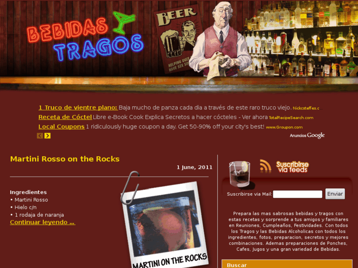 www.bebidasytragos.com
