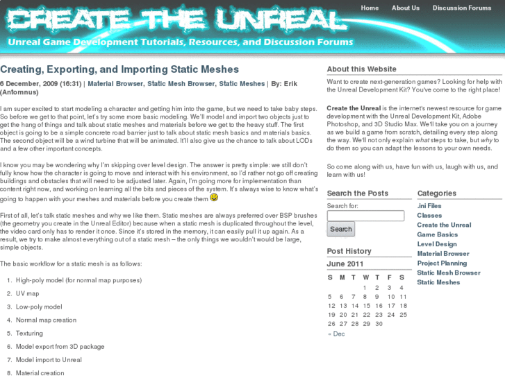 www.createtheunreal.com