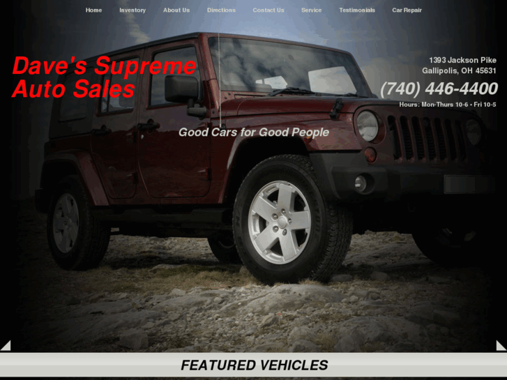 www.davessupremeautosalesoh.com