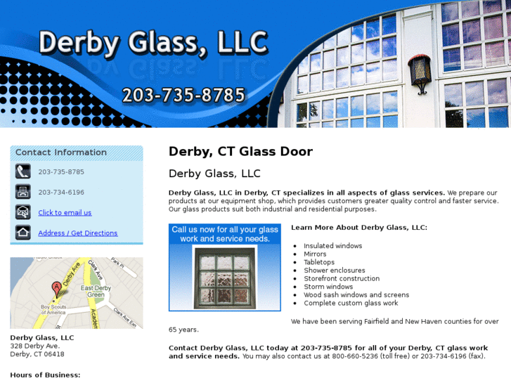 www.derbyglassllcct.com