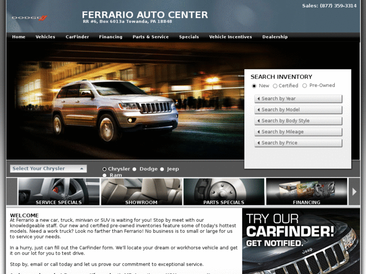 www.ferrarioautocenter.net