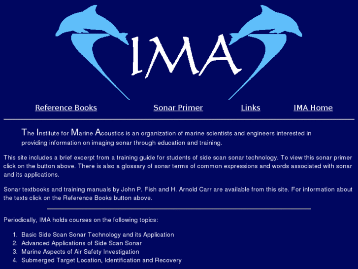 www.instituteformarineacoustics.org