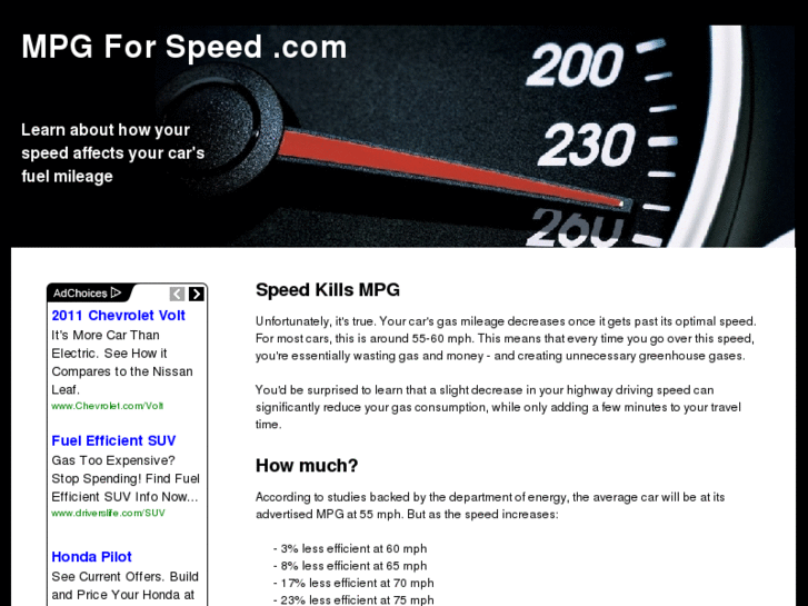 www.mpgforspeed.com