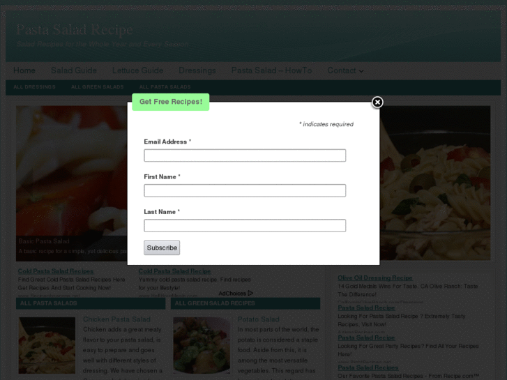 www.pastasaladrecipe.org