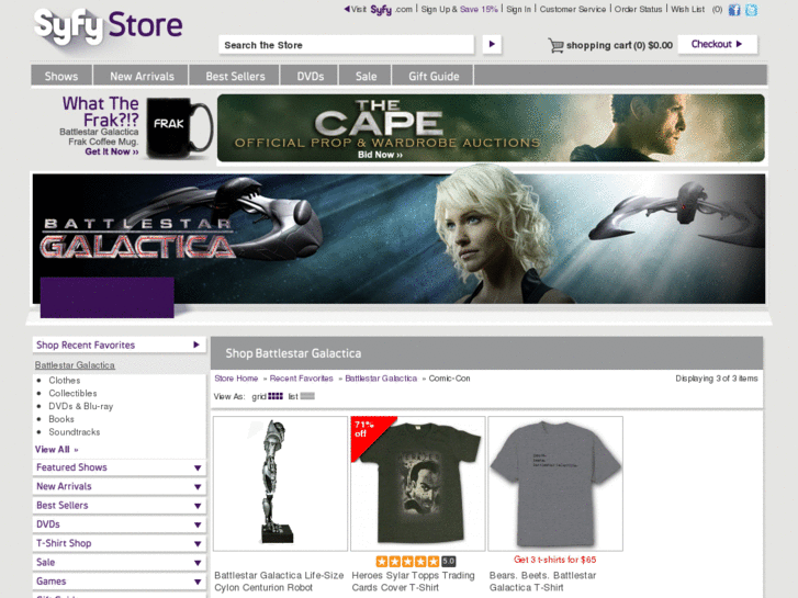 www.scificomicconstore.com