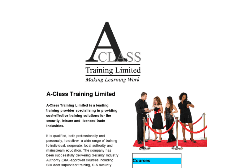 www.aclasstraining.com