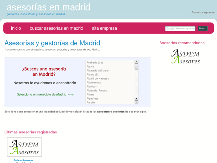 www.asesoriasenmadrid.es