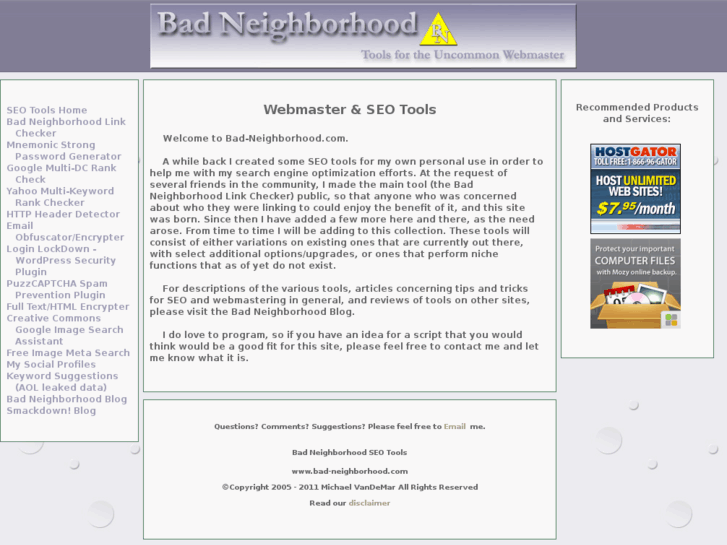 www.bad-neighborhood.com