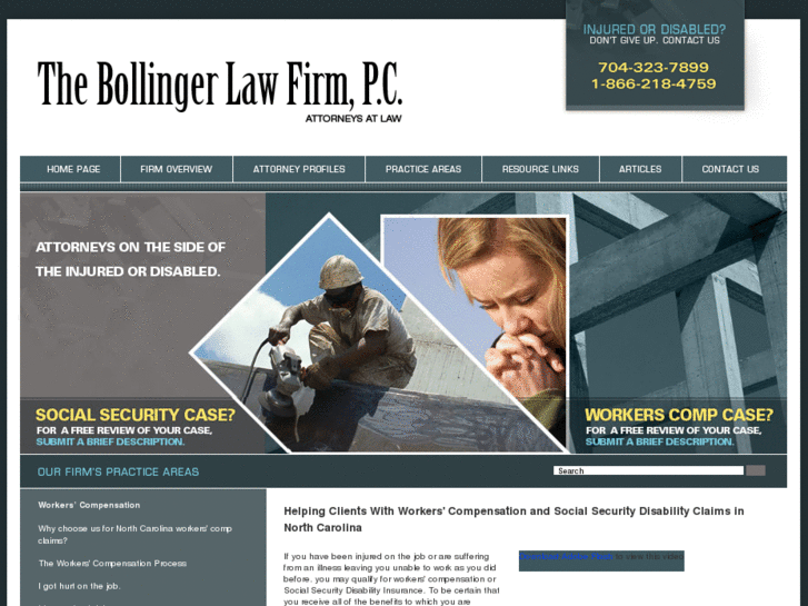 www.bollingerlawfirmnc.com