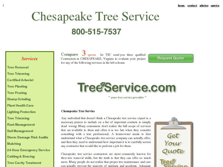 www.chesapeaketreeservice.com