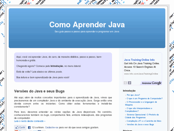 www.comoaprenderjava.com