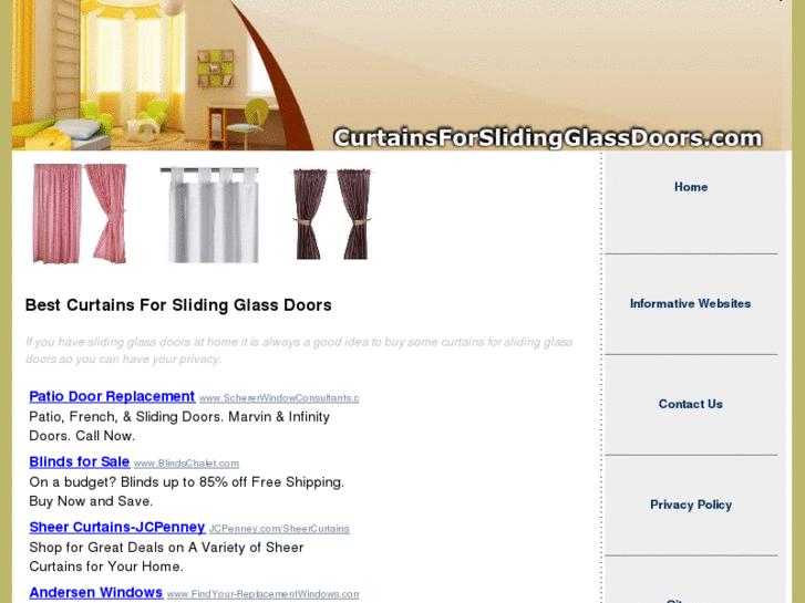 www.curtainsforslidingglassdoors.com