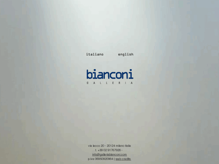 www.galleriabianconi.com