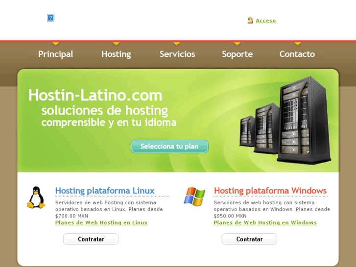 www.hosting-latino.com