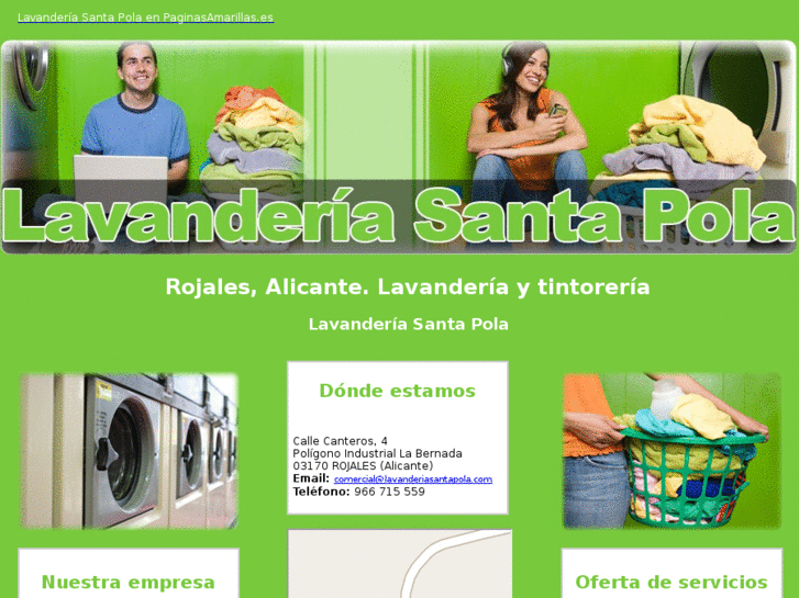 www.lavanderiasantapola.com