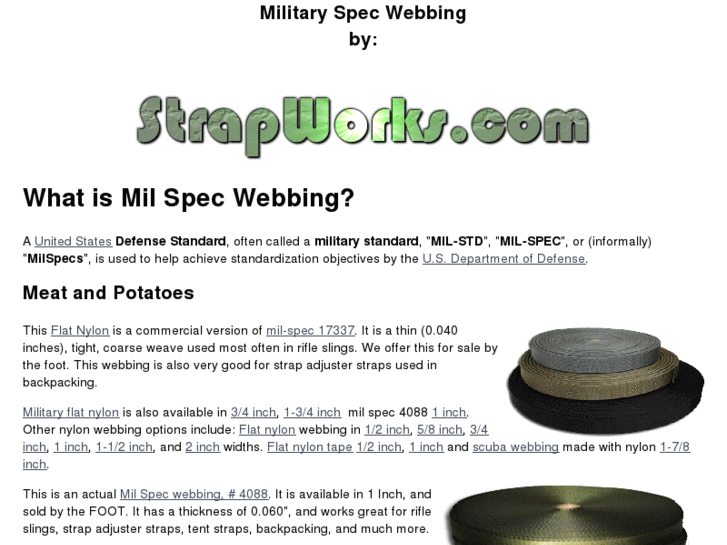 www.militaryspecwebbing.com