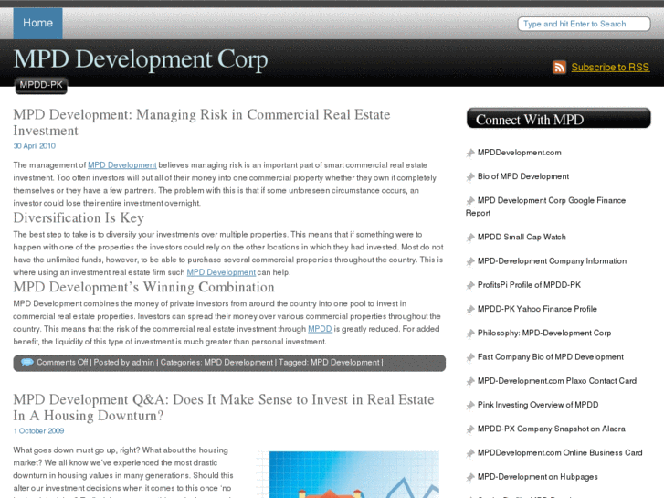 www.mpd-development-corp.com