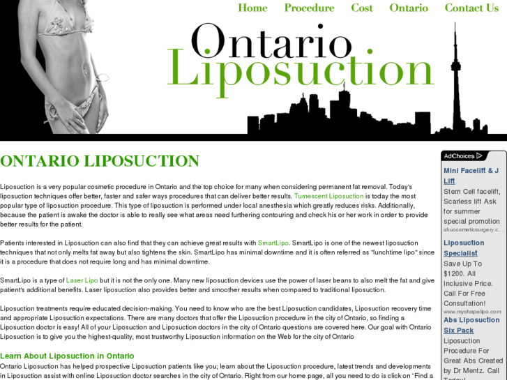 www.ontarioliposuction.com