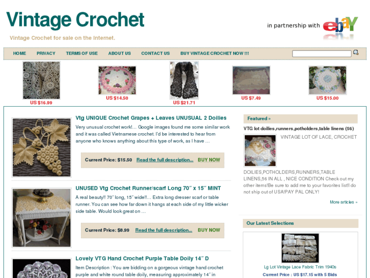 www.vintagecrochet.net