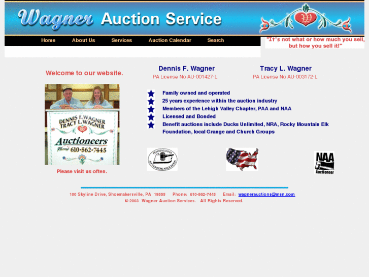 www.wagnerauctioneers.com