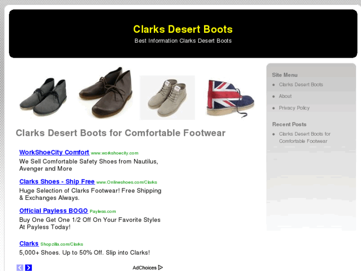 www.clarksdesertboots.net