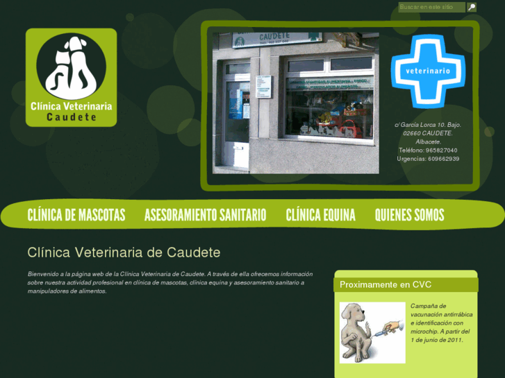 www.clinicaveterinariacaudete.com