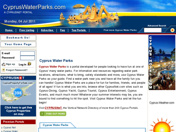 www.cypruswaterparks.com